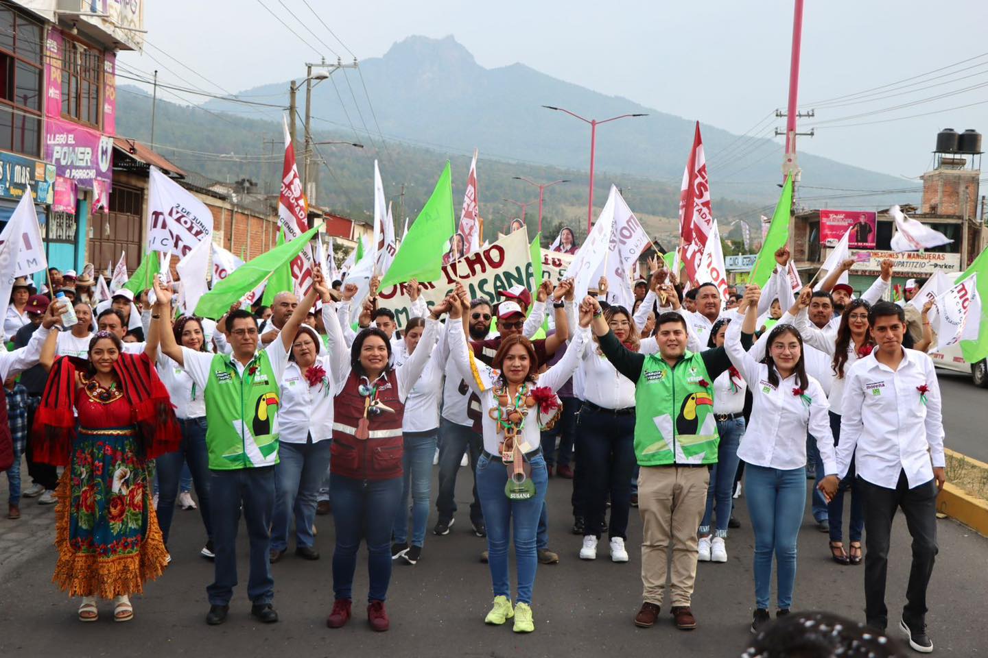 Trabajaremos de la mano del Pueblo para continuar impulsando nuestro Distrito V y Michoacán: Eréndira Isauro