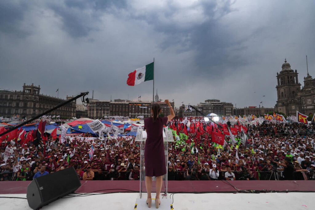 “Me comprometo a ser una presidenta que entregue lo mejor de sí misma por el bienestar del pueblo de México”: Claudia Sheinbaum