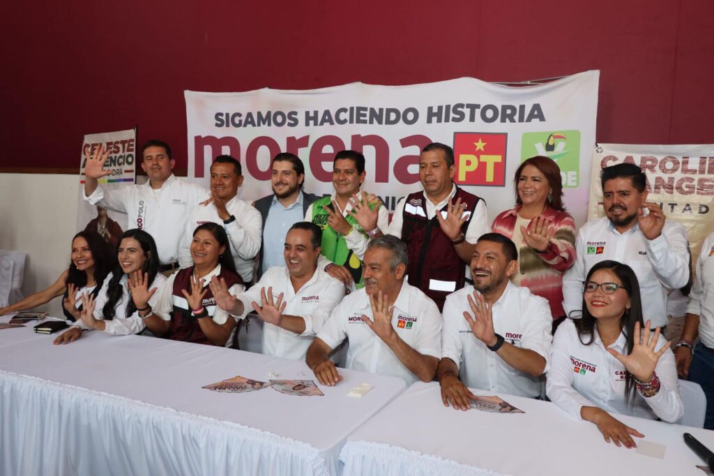 Acuerdos entre candidatos, confirman consolidación de la colación Sigamos Haciendo Historia.