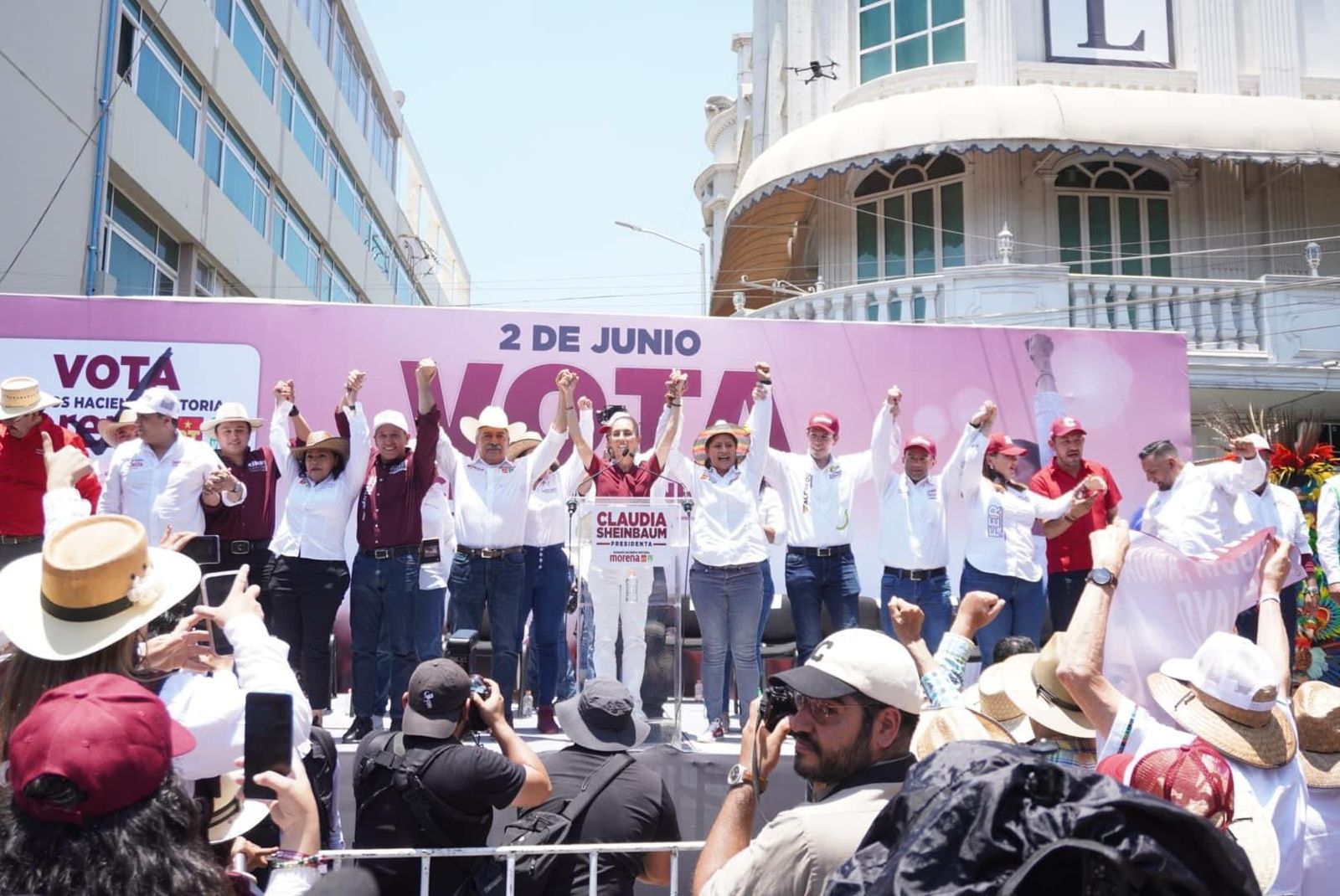 Llama Celeste a apoyar, sin zigzagueos, las candidaturas de la 4T