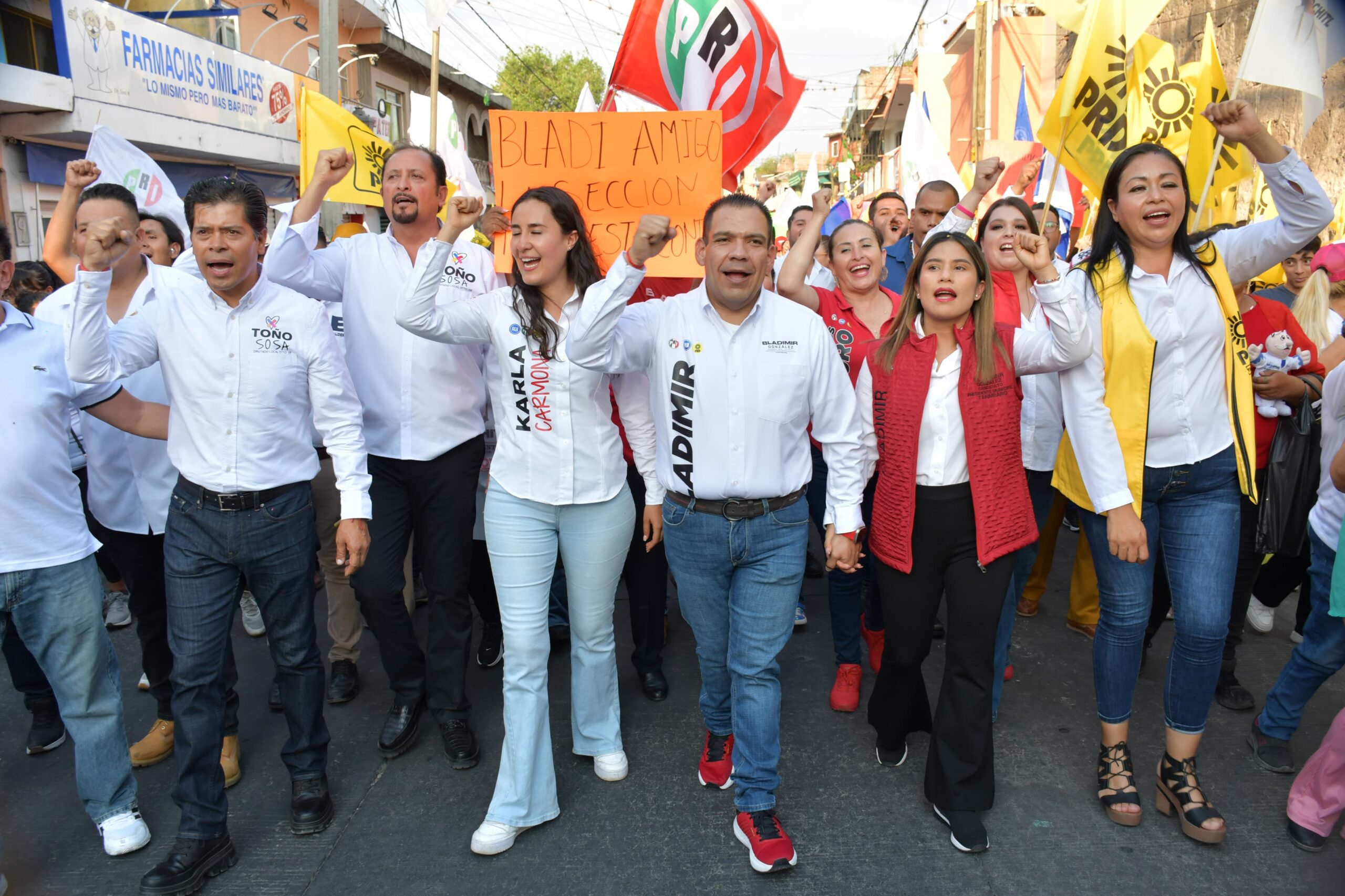 Tarimbarenses reconocen los resultados de Bladimir González y le dan su respaldo total