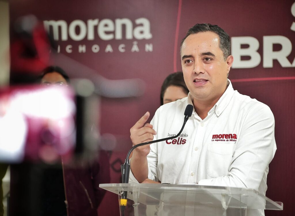 Resultados de gobierno de Bedolla, claves para triunfo contundente de Morena en Michoacán: JP Celis