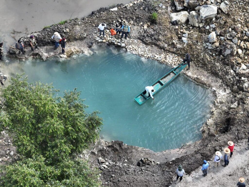 Rehabilitan 11 manantiales con trabajos de rescate del lago de Pátzcuaro