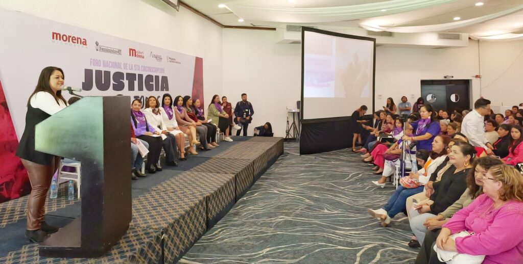 Morena Michoacán organiza foro sobre derechos de las mujeres en la reforma judicial