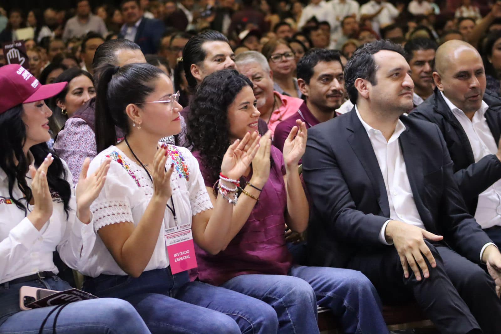 Rinde protesta Carolina Rangel Gracida, como nueva secretaria general de Morena