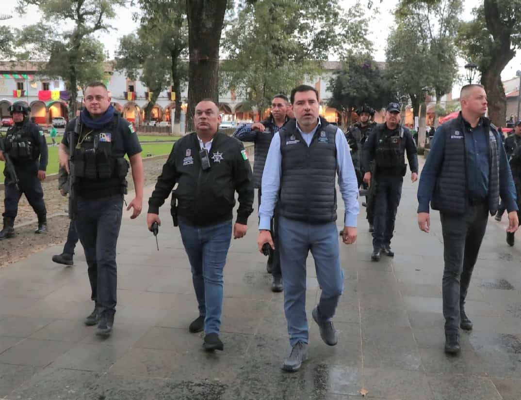 Por aire y tierra Guardia Civil y autoridades federales reforzaron operatividad en las regiones de Zamora, La Piedad y Pátzcuaro