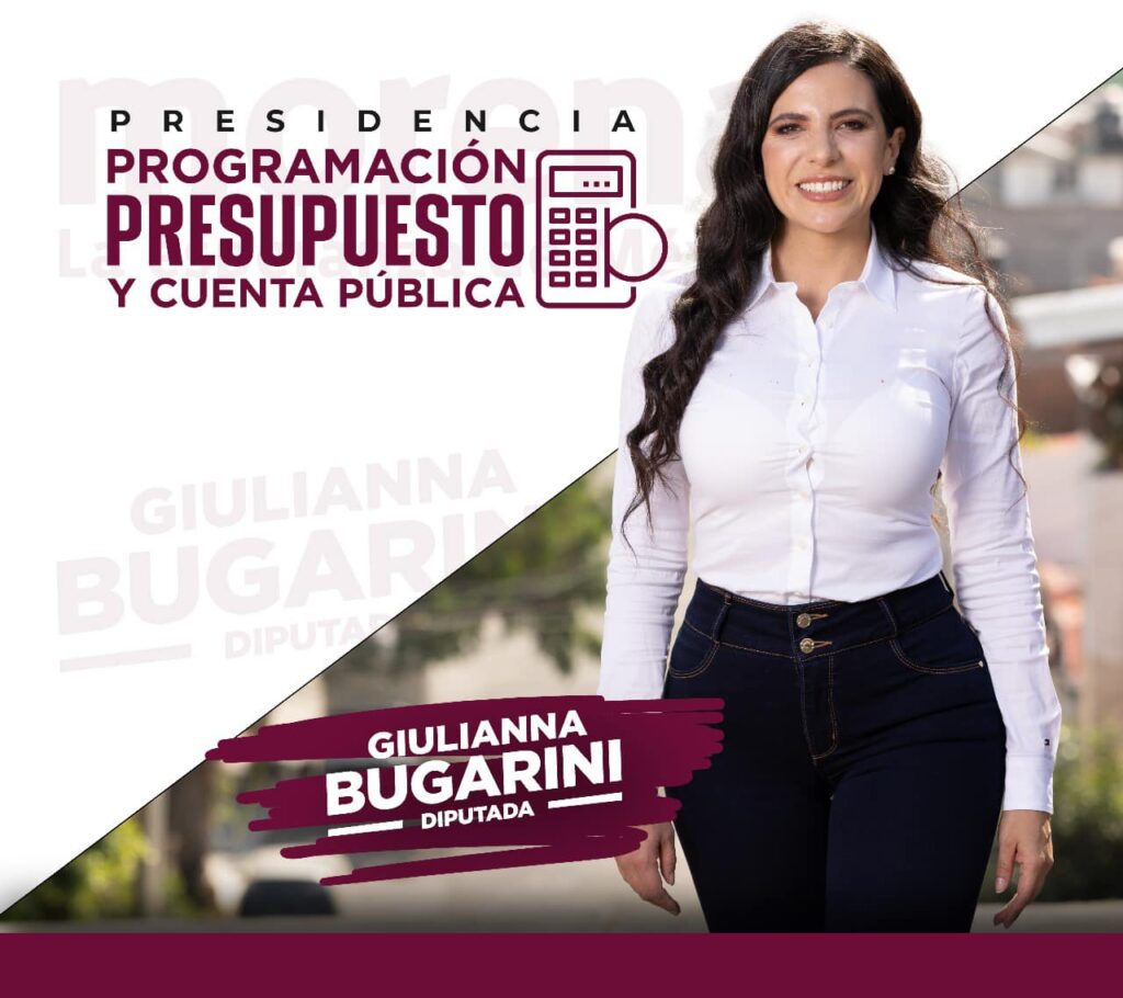 Diputada Bugarini asume la Presidencia de la Comisión de Presupuesto, garantizará recursos justos a todo Michoacán