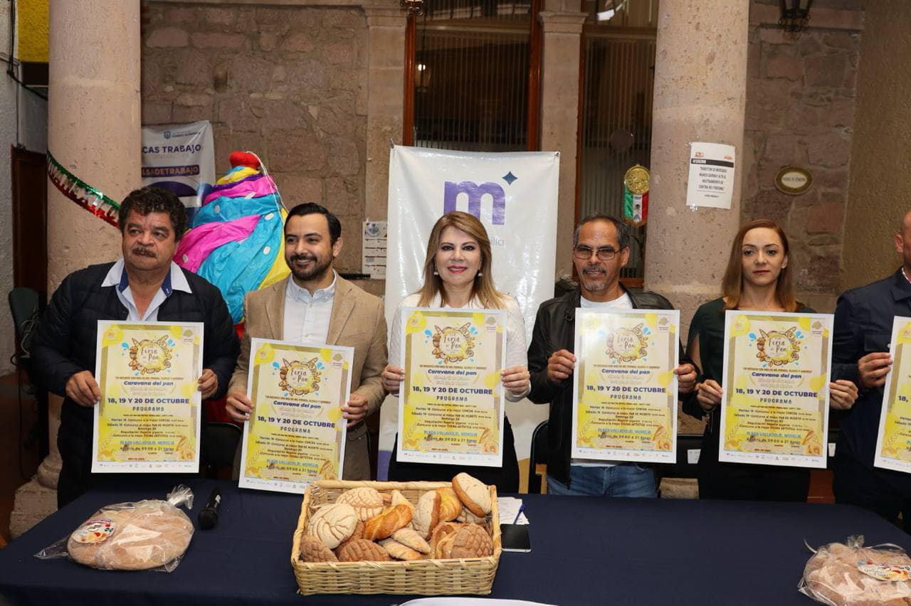 Con sabor y alegría, llegará XXIII Feria del Pan de Morelia