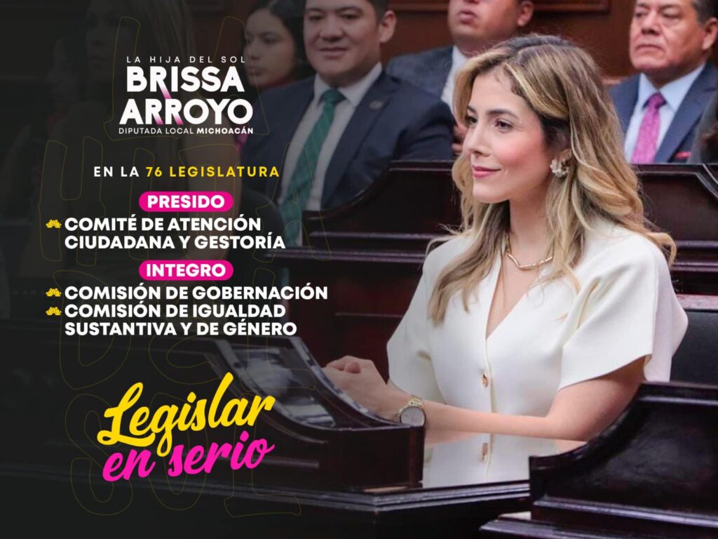 Para que nadie se quede atrás, vamos a Legislar de forma incluyente: Brissa Arroyo