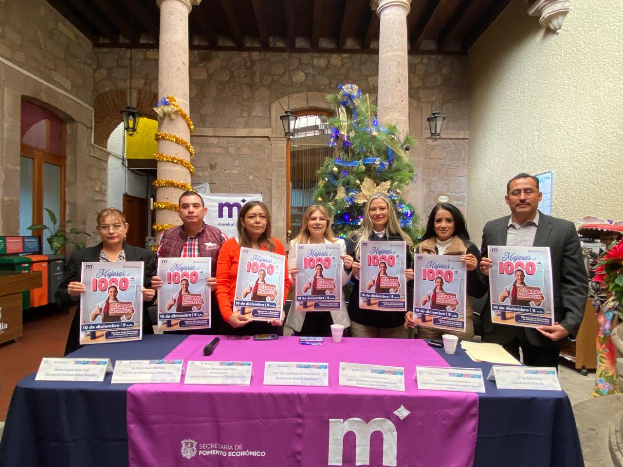 Gobierno de Morelia presenta 'Mujeres al 1000 x 10’ para el empoderamiento e independencia femenina