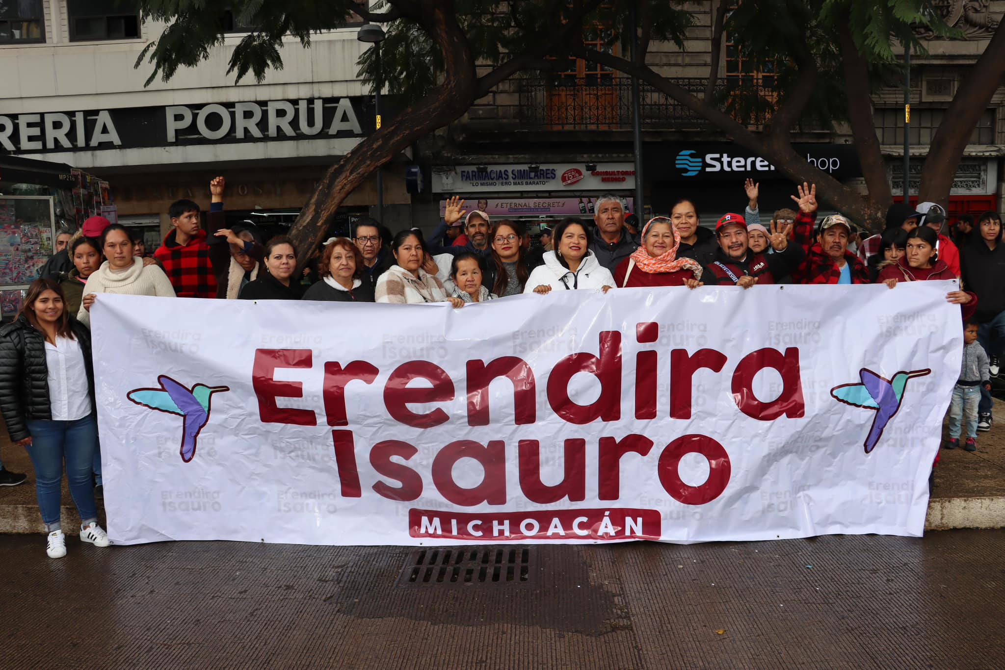 Eréndira Isauro celebra los 100 días de la Presidenta de México, Claudia Sheinbaum