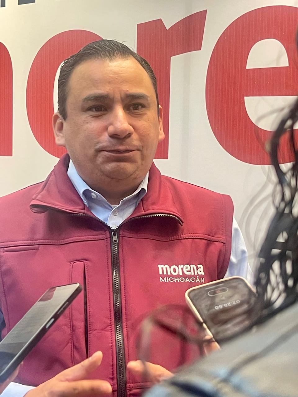 Ciudad Morena se construye de manera transparente: Rigoberto Márquez