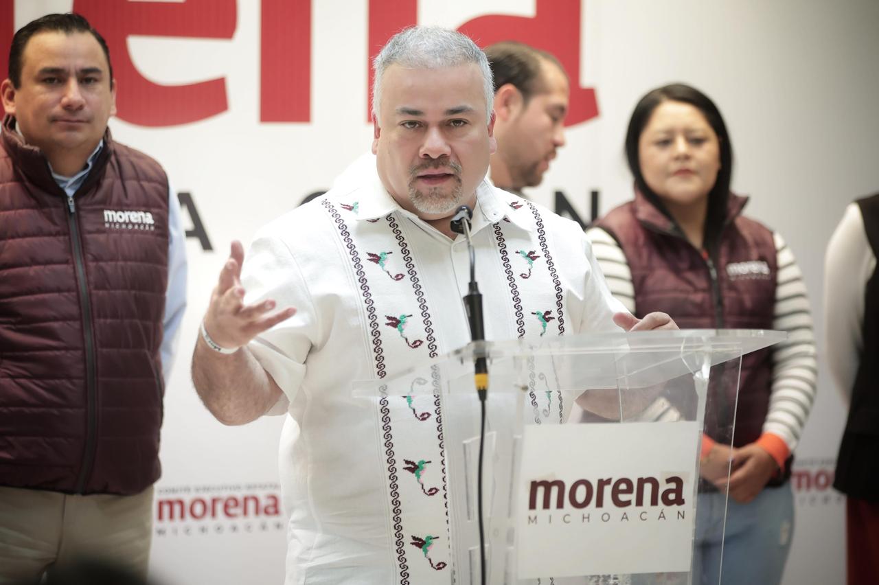 Morena exige al alcalde de Morelia sumarse a coordinación de seguridad para frenar violencia