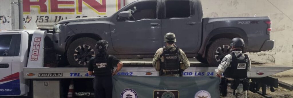 Dos de ellas presentaban impactos de arma de fuego