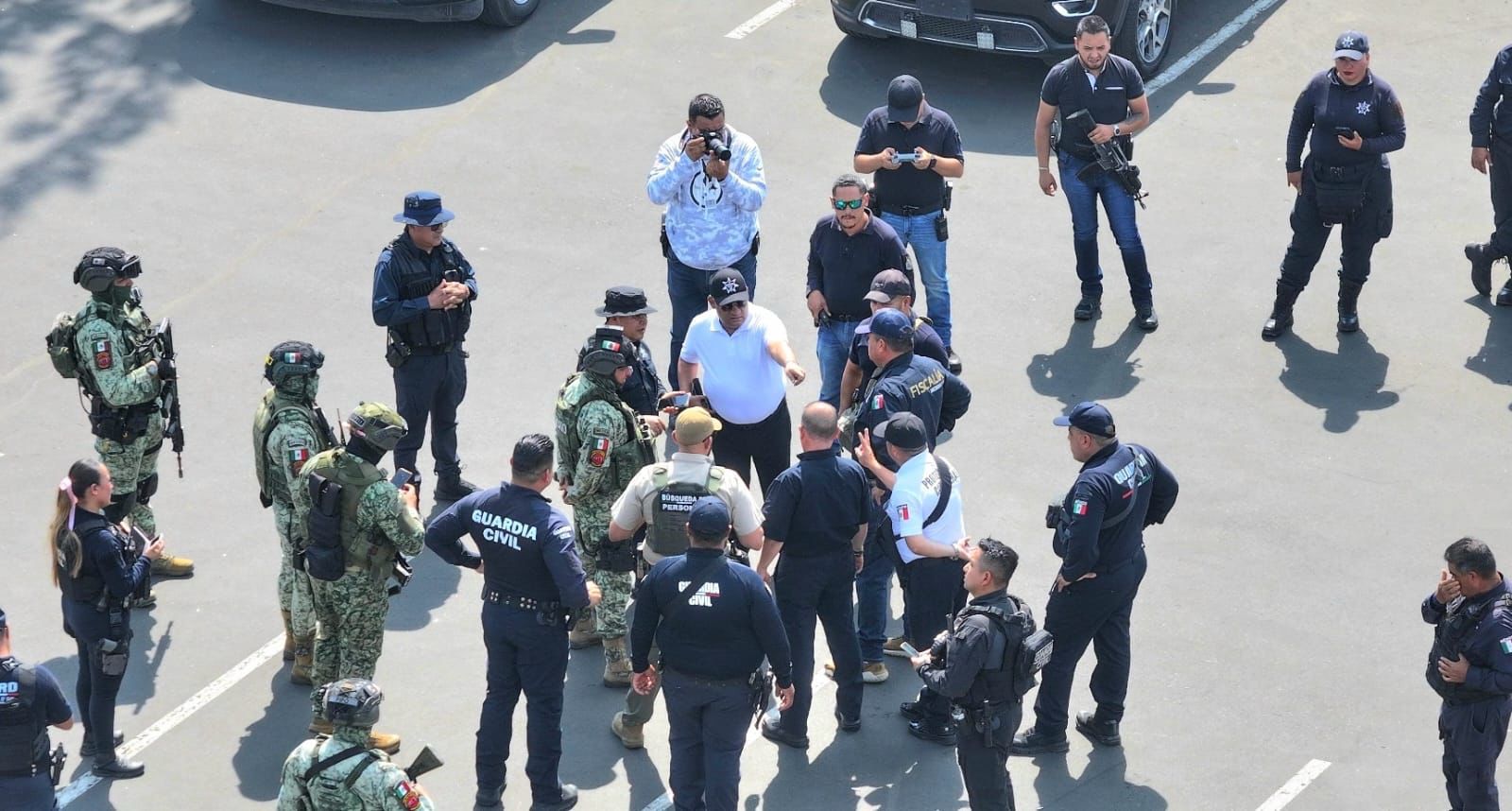 Por aire y tierra, SSP, Defensa y FGE vigilan municipios de región Morelia