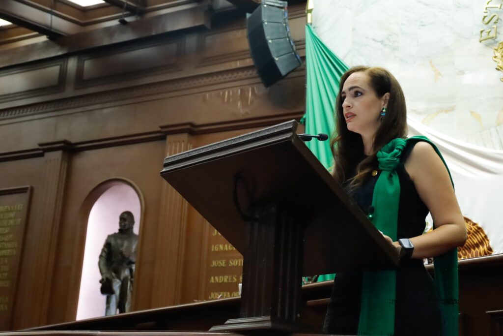 Presenta Sandra Arreola iniciativa para endurecer penas por delitos sexuales contra menores en Michoacán