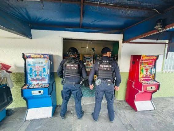 SSP decomisa 83 máquinas tragamonedas en comercios de Uruapan