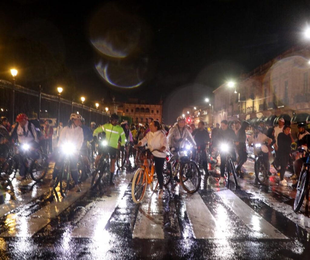 Se realizó una rodada ciclista en memoria de Ángel, ciclista que perdió la vida