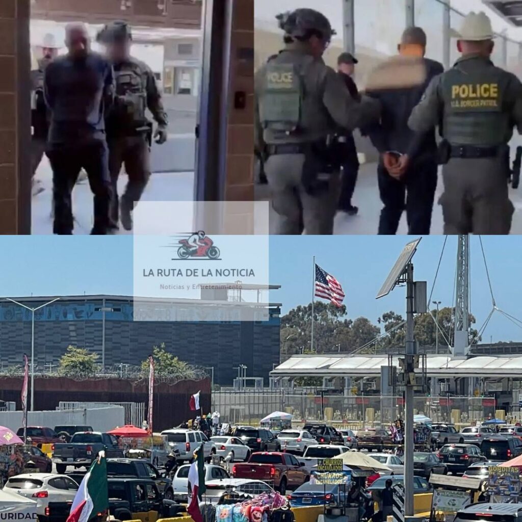 Se entrega en la garita de San Ysidro, Elpidio Reyna, buscado por agresión a policía federal en L.A.