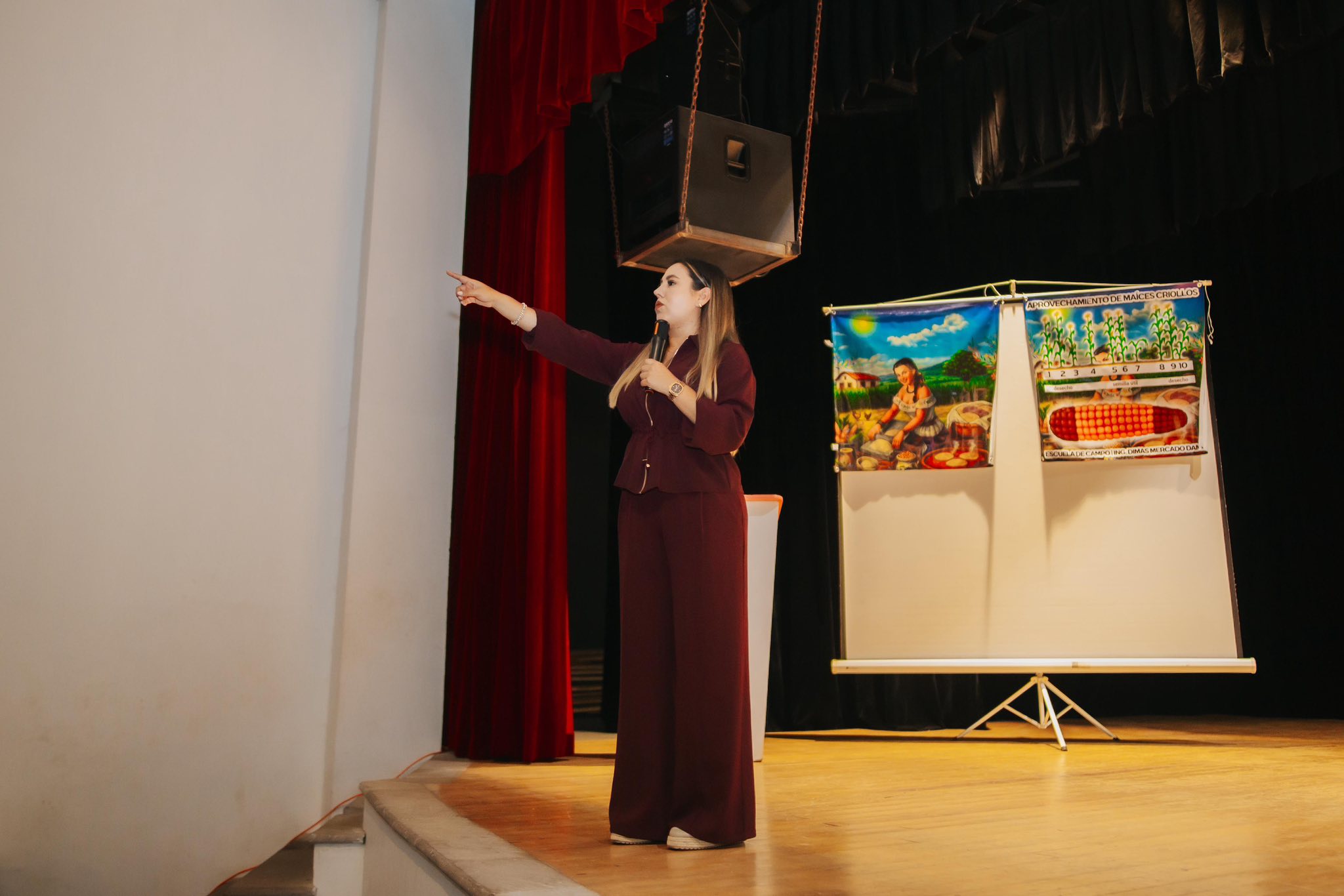 Dayana Pérez Mendoza apuesta por un manejo responsable de los recursos naturales.