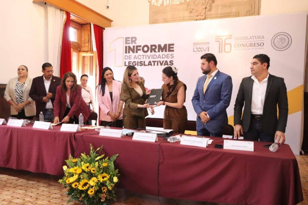 Fracción Parlamentaria del PRD presentó su Primer Informe Legislativo