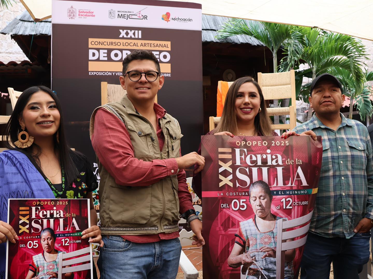 𝐃𝐚𝐲𝐚𝐧𝐚 𝐏𝐞𝐫𝐞𝐳 𝐩𝐫𝐞𝐬𝐞𝐧𝐭𝐚 𝐥𝐚 𝐜𝐚𝐫𝐭𝐞𝐥𝐞𝐫𝐚 𝐝𝐞 𝐗𝐗𝐈𝐈 𝐅𝐞𝐫𝐢𝐚 𝐝𝐞 𝐥𝐚 𝐬𝐢𝐥𝐥𝐚 2025 𝐞𝐧 𝐎𝐩𝐨𝐩𝐞𝐨