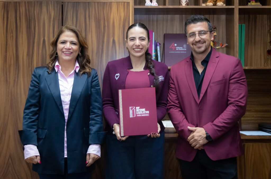 Diputado Toño Mendoza entrega su Primer Informe Legislativo ante el Congreso del Estado de Michoacán