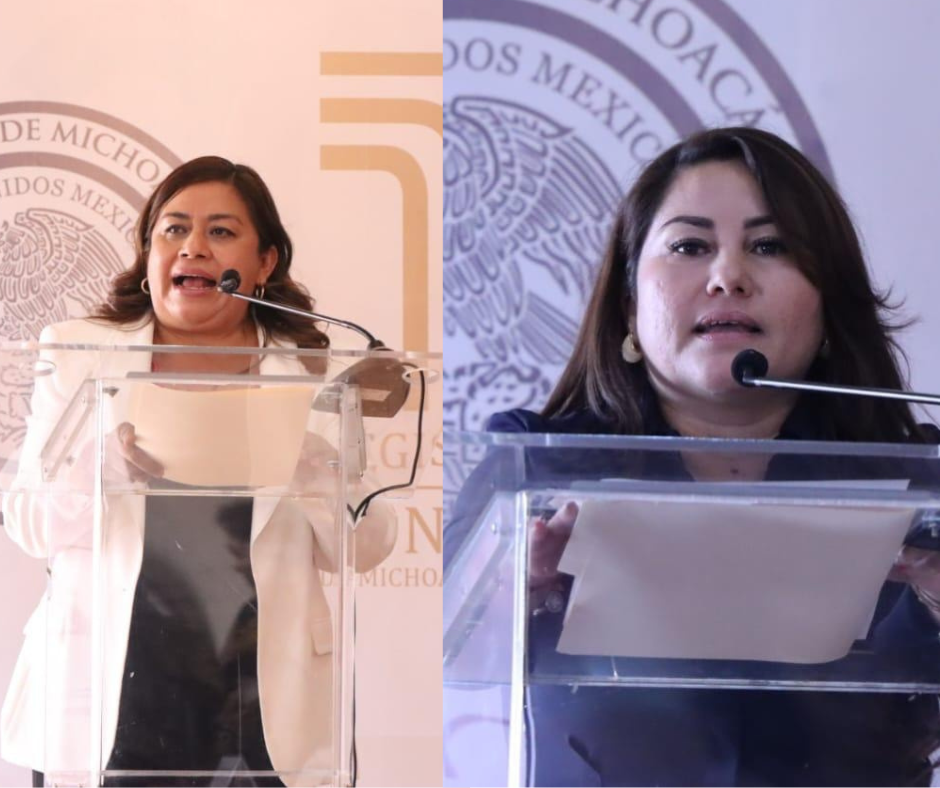 Diputadas Belinda Iturbide y Jaqueline Avilés entregan sus informes legislativos