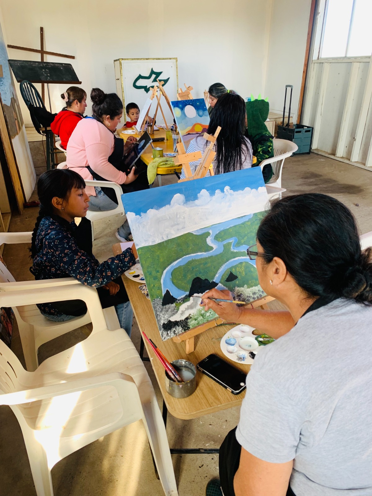 EL ENTORNO QUE HABITA, PROYECTO DE ARTES PLÁSTICAS EN SAN QUINTÍN