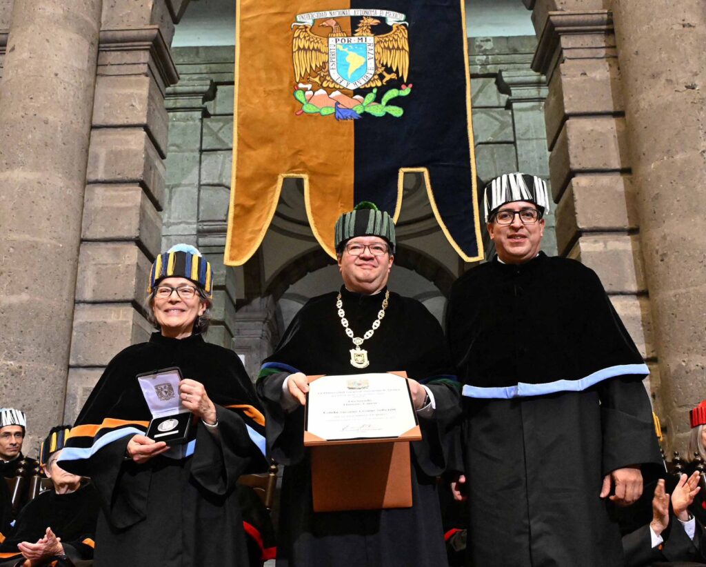 Susana Lizano de la UNAM Morelia recibió Doctorado Honoris Causa