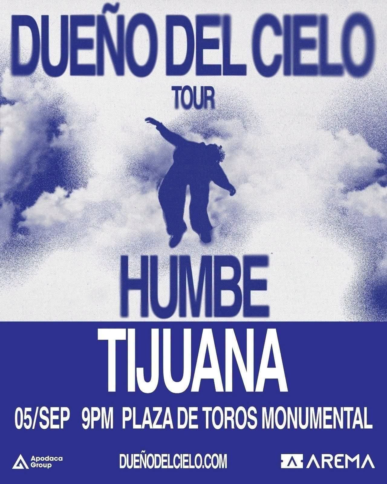 Humbe listo para conquistar Tijuana: Todo lo que debes saber de su esperado concierto en la Plaza de Toros Monumental